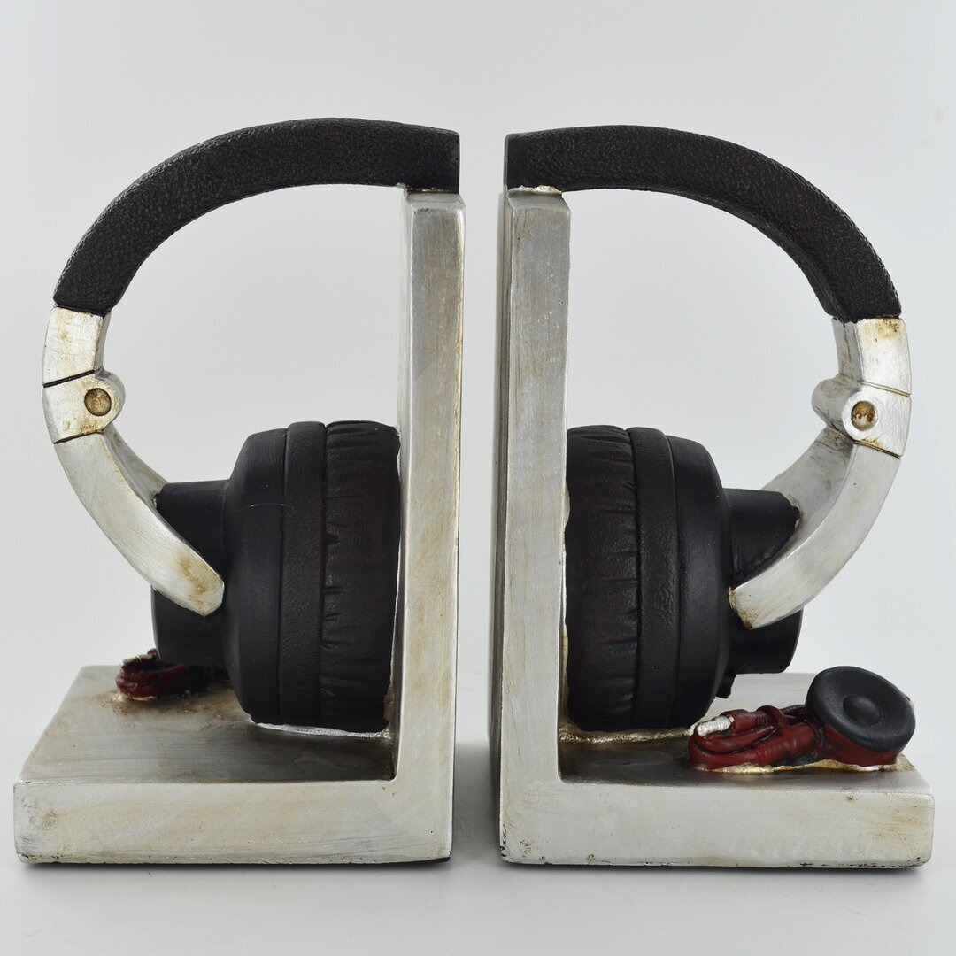 Headphones Shelf Tidy Bookends