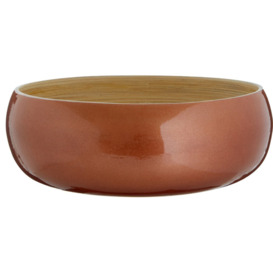 Porcaro Round Bamboo Decorative Bowl