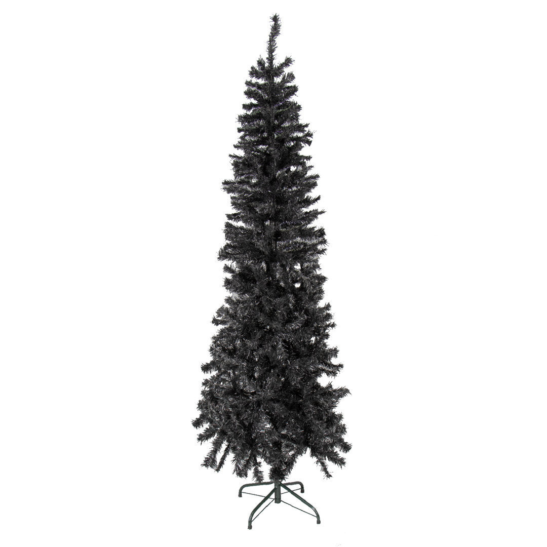 182.88cm H Slender Black Fir Christmas Tree