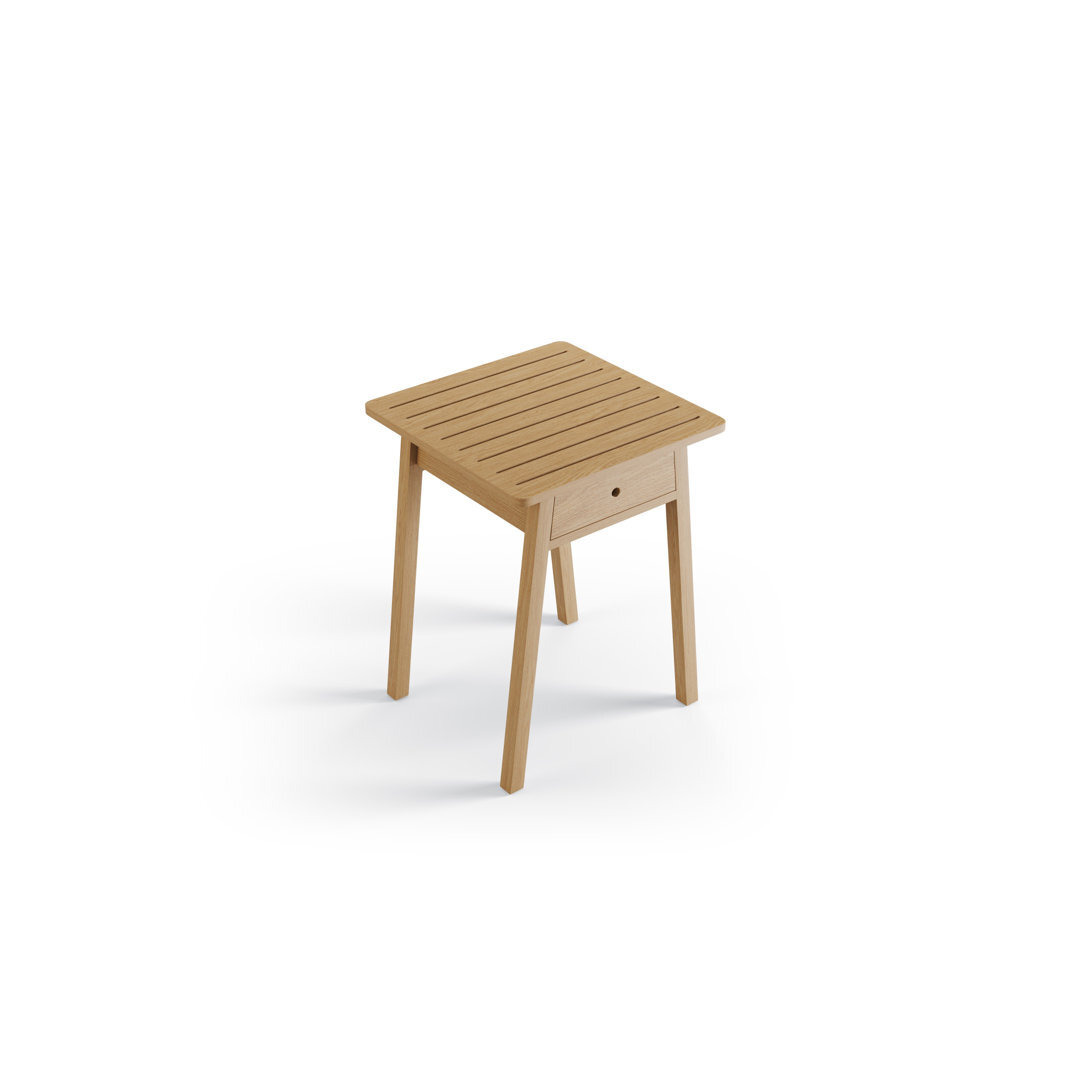 Square 56Cm L Outdoor Side Table