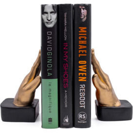 Open Palm Reading Resin Bookends