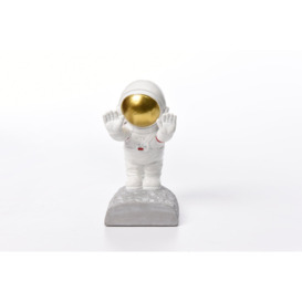 Pushing Astronauts Decorative Bookend Holders