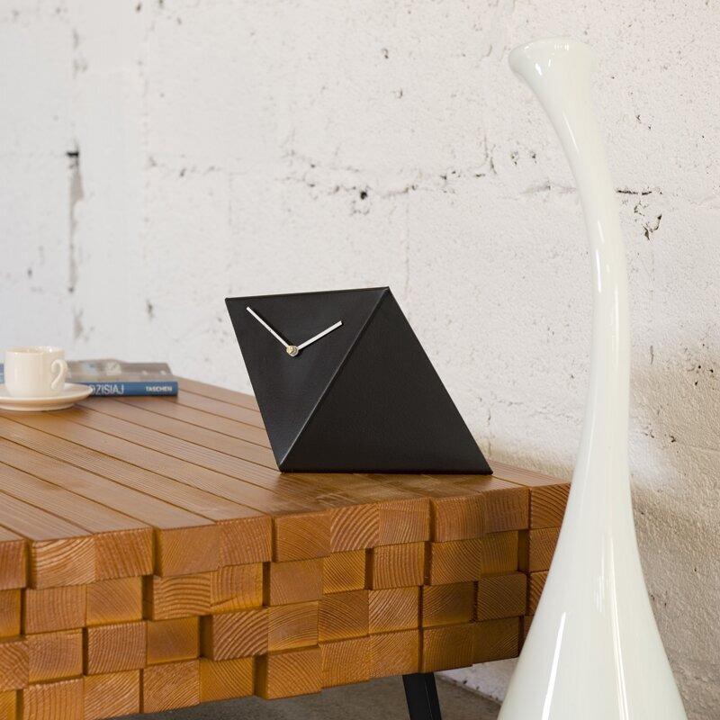 Modern & Contemporary Analog Metal Tabletop Clock