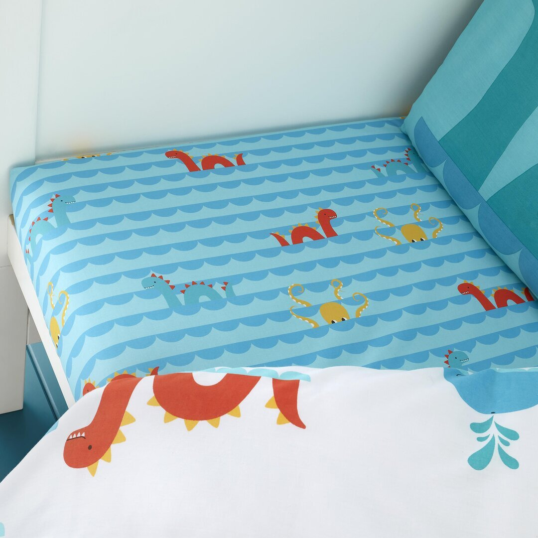 Sea Monsters Children Fitted Cot Sheets