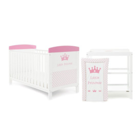 Grace Little Princess Cot Bed 2-Piece Nursery Furniture Set