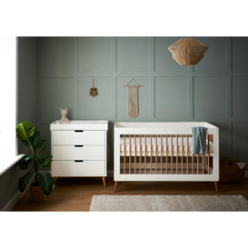 Maya Cot Bed 2 Piece Nursery Furniture Set