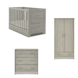 Nika Mini Cot 3 Piece Nursery Furniture Set