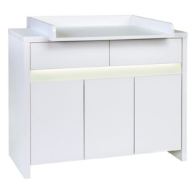Planet White Changing Table