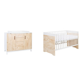 2 pcs. Timber baby room set