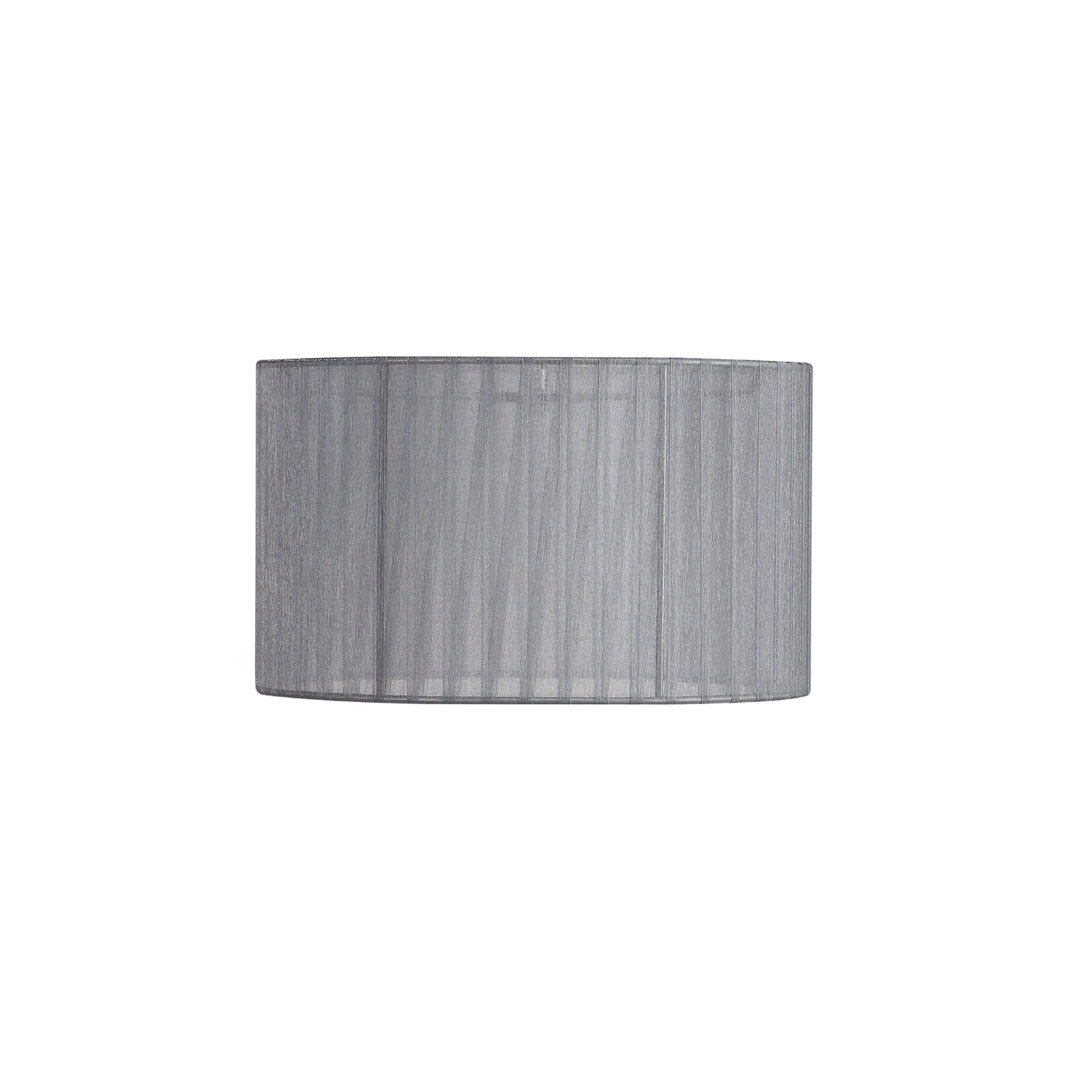 Freida Organza Table Lamp Shade Grey For IL31749/59, 300Mmx180mm