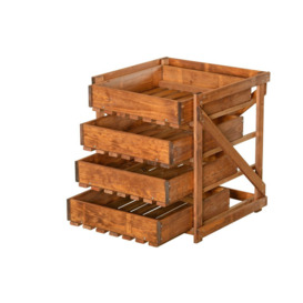Pine/Spruce Solid Wood Organiser Box