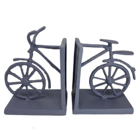 BICYCLE Iron Book Ends 13cm