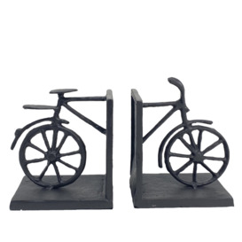 BICYCLE Iron Book Ends 13cm