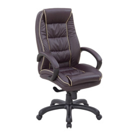 High-Back Executive Chair with Lumbar Support
