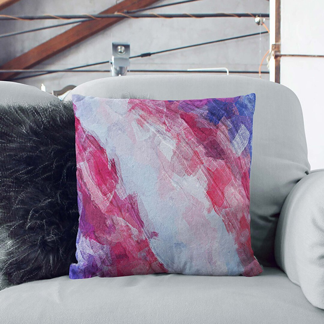 Bold Fortune in Abstract Cushion with Filling