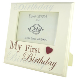 My First Birthday Picture Frame