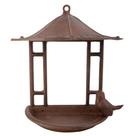Bird Feeder with Wall Plate