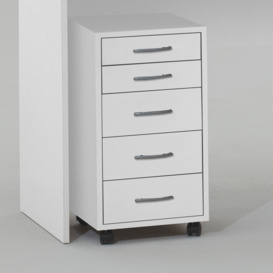 Vertical 5-Drawer Filing Cabinet