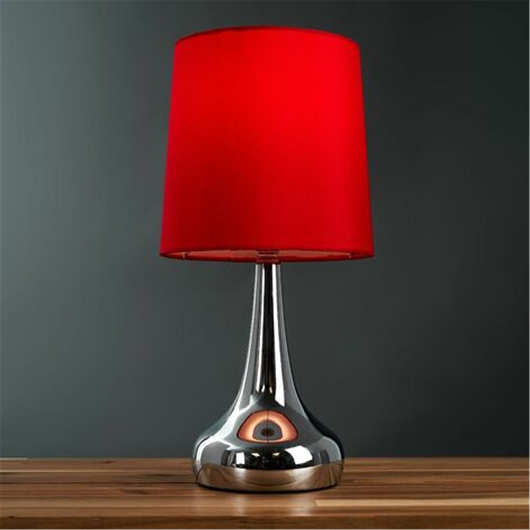 "Foowr 34"" Table Lamp with Outlet"