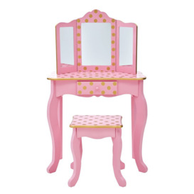 Kids Dressing Table Set with Mirror