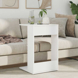 Side Table Engineered Wood Accent Living Room Indoor Furniture Piece