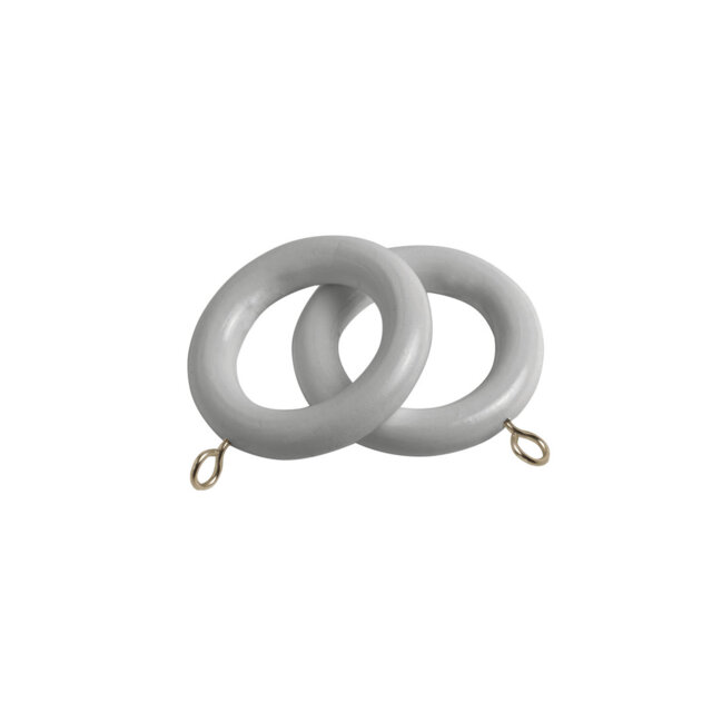 Madalene Wood, Metal 2.54cm Curtain Rings
