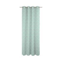 Dellview Retro Floret Eyelet Opaque Curtains