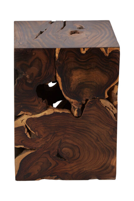 Solid Wood End Table
