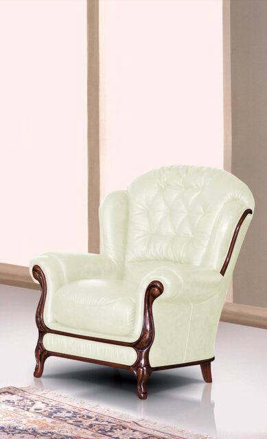 Breedlove Faux Leather Armchair