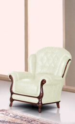 Breedlove Faux Leather Armchair