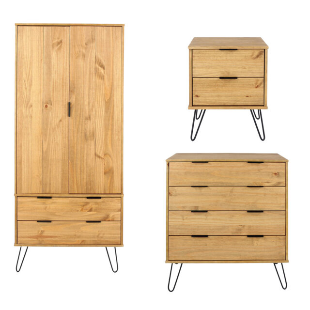 Burley Solid Wood Piece Bedroom Set
