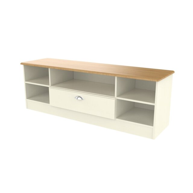 "Fully Assembled McVille TV Stand for TVs up to 60"""