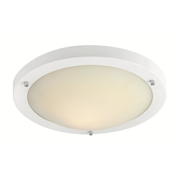 Rondo Glass LED Flush Mount
