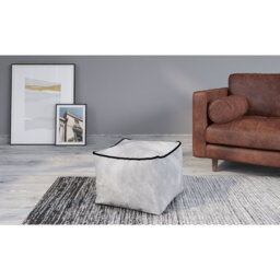Cube Luxury Stool Bean Bag