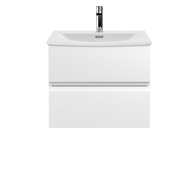 Urban 610mm Single Bathroom Vanity with Integrated Vitreous China Basin