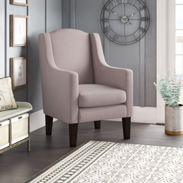 Faxon Upholstered Wingback Chair