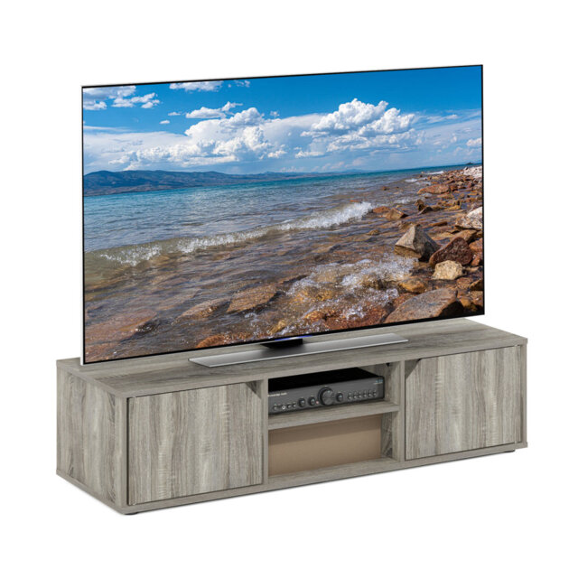 Ebern Designs Graciemae TV Stand For TV Up To 55 Inch, Dark Espresso