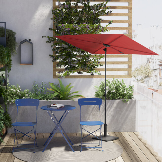 Catarina 1.8m x 1.3m Rectangular Market Parasol