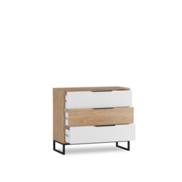Agigail 90cm W 3 - Drawer Chest of Drawers