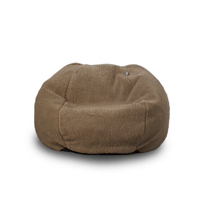 Large Kids Teddy Fleece Bean Bag Chair And Filling Included - Kids Indoor Seating Furniture Lounger - Machine Washable Comfortable Fabric For Girls &