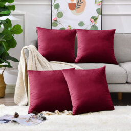 Atkison Velvet Scatter Cushion Cover (Set of 4)