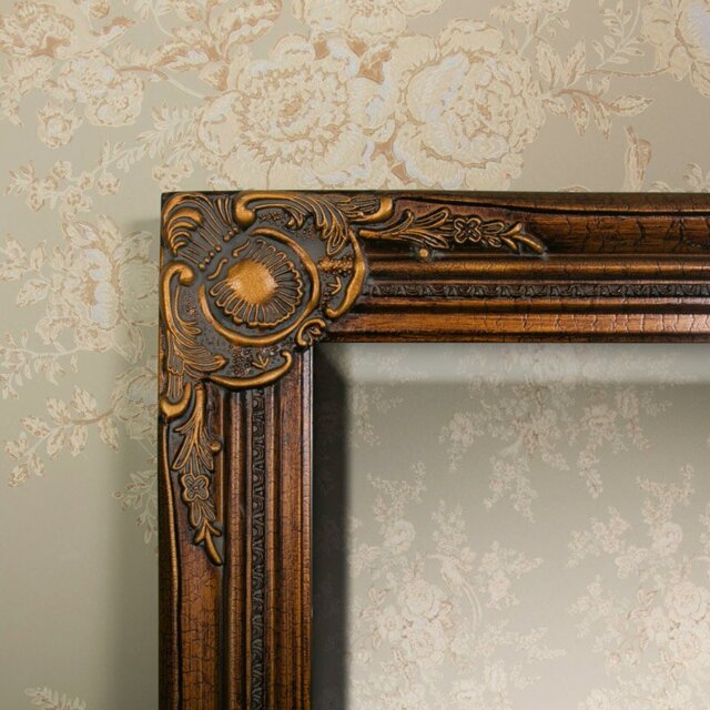 Merion Wood Flat Mirror