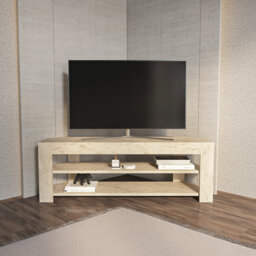Deltina Corner TV Stand for Tv's up to 50''