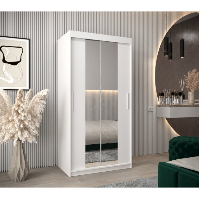 Karren 2 Door Manufactured Wood Wardrobe