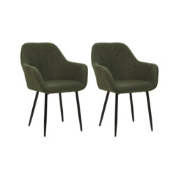 Adgie 48cm H Upholstered Metal Spindle Side Chair