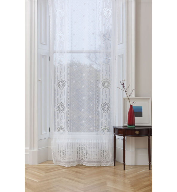 Wilfred Cotton Blend Sheer Single Curtain Panel