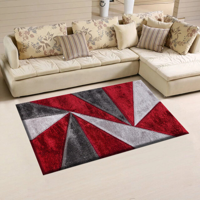 Stylish Shaggy Area Rugs Hallway Runner Living Room Bedroom Carpet Mats