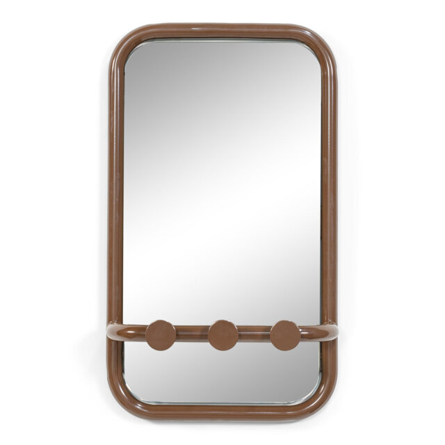 Retro Steel Rectangle Mirror