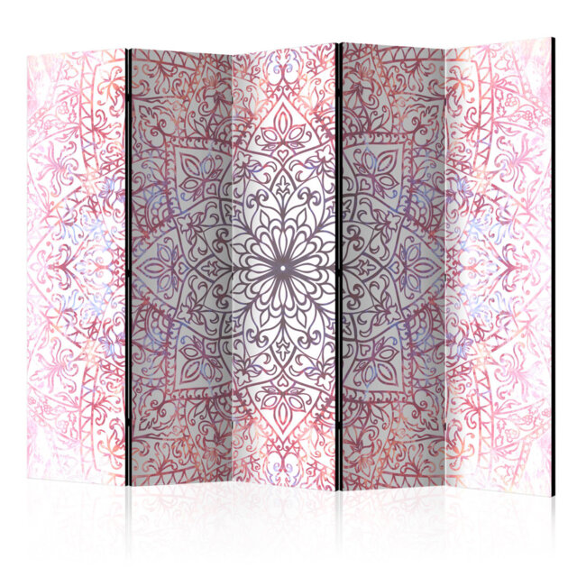 225cm W x 172cm H 5 - Panel One Sided Room Divider Folding Room Divider