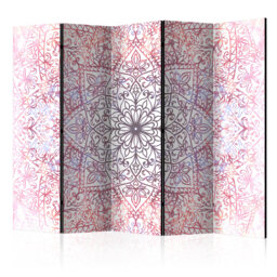 225cm W x 172cm H 5 - Panel  One Sided Room Divider Folding Room Divider